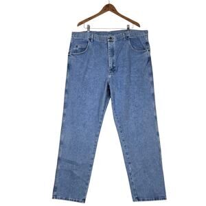 Wrangler Blues Relaxed Fit Jeans sz 42x32 Blue